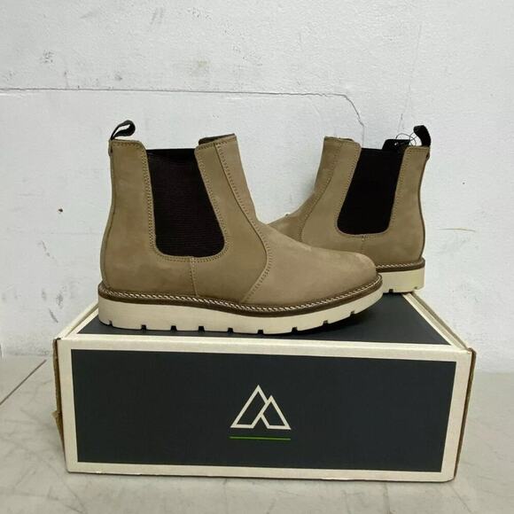 Alpine Design Women's Blaze Chelsea Boots Ivory Color AD23WCW006-IVY - NEW - 8 - Picture 2 of 9